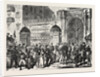 The A Stroll on the Boulevards in Paris Before the Capitulation, France, 1871 by Anonymous