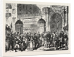 The A Stroll on the Boulevards in Paris Before the Capitulation, France, 1871 by Anonymous