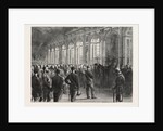 The Proclaiming the Emperor of Germany in the Galerie Des Glaces, Versailles, France, 1871 by Anonymous