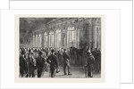 The Proclaiming the Emperor of Germany in the Galerie Des Glaces, Versailles, France, 1871 by Anonymous