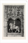 Statue at the Chateau of Blois, France, 1871 by Anonymous