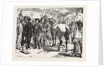 The Buying Horses in Brittany for the French Army, France, 1871 by Anonymous