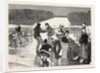 The Three Miles from the Front, Skating at Versailles, France, 1871 by Anonymous