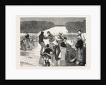 The Three Miles from the Front, Skating at Versailles, France, 1871 by Anonymous