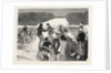 The Three Miles from the Front, Skating at Versailles, France, 1871 by Anonymous