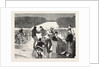 The Three Miles from the Front, Skating at Versailles, France, 1871 by Anonymous