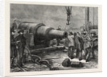 Testing the 35 Ton Gun at Woolwich, UK, 1871 by Anonymous