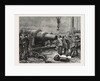 Testing the 35 Ton Gun at Woolwich, UK, 1871 by Anonymous