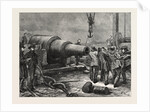 Testing the 35 Ton Gun at Woolwich, UK, 1871 by Anonymous