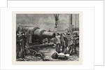Testing the 35 Ton Gun at Woolwich, UK, 1871 by Anonymous