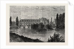 Chenonceaux, Chateau De Chenonceau, France, 1871, River Front by Anonymous