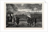 The At the Station, Prussians Selling Water, France, 1871 by Anonymous
