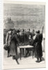 The Prussians Examining Passes at the Bridge of Asnieres, France, 1871 by Anonymous