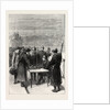 The Prussians Examining Passes at the Bridge of Asnieres, France, 1871 by Anonymous