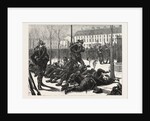 The The Germans in Paris, Waiting for a Passage, France, 1871 by Anonymous