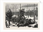 The The Germans in Paris, Waiting for a Passage, France, 1871 by Anonymous