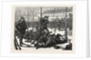 The The Germans in Paris, Waiting for a Passage, France, 1871 by Anonymous