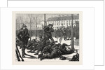 The The Germans in Paris, Waiting for a Passage, France, 1871 by Anonymous
