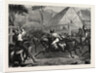Mustering Cattle in Australia, 1871 by Anonymous
