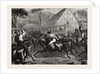 Mustering Cattle in Australia, 1871 by Anonymous