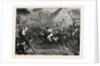 Mustering Cattle in Australia, 1871 by Anonymous