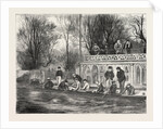 A Sketch on the Isis, the Oxford Crew at Home, UK, 1871 by Anonymous