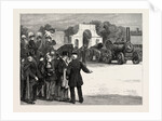 The War of the Future: Steam Sappers Marching Past at Chatham, UK, 1878 by Anonymous