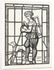 The Pedlar and His Dog, From A Window in Lambeth Church, London by Anonymous