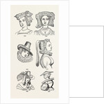 Old English Head Dress by Anonymous