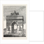 New Triumphal Arch at Paris by Anonymous