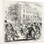 The Sunday Riots at Belgravia, London, 1855 by Anonymous