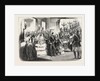 The Royal and Imperial Party Ascending the Grand Staircase of the Palace of Saint Cloud, France, 1855 by Anonymous