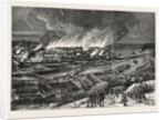 The Crimean War: Conflagration of Sebastopol, on the Morning of September 9, 1855, from the Height at the Termination of the Redan by Anonymous