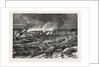 The Crimean War: Conflagration of Sebastopol, on the Morning of September 9, 1855, from the Height at the Termination of the Redan by Anonymous