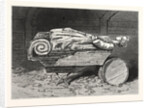 The Recovered Figure-Head of the Missing British Training-Ship Atalanta Sketched at St. Johns, Newfoundland by Anonymous