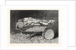 The Recovered Figure-Head of the Missing British Training-Ship Atalanta Sketched at St. Johns, Newfoundland by Anonymous