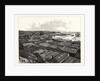 Chile: The Port of Valparaiso, Showing the Custom Houses, Dry Floating Dock, and Business Portion of the City by Anonymous