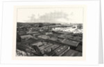 Chile: The Port of Valparaiso, Showing the Custom Houses, Dry Floating Dock, and Business Portion of the City by Anonymous