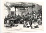 Chile: The Cueca, or National Dance; a Scene in a Roadside Inn Near Valparaiso by Anonymous