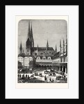 Germany: A Scene in the Marketplace at Lubeck by Anonymous
