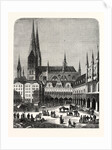 Germany: A Scene in the Marketplace at Lubeck by Anonymous