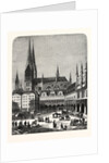 Germany: A Scene in the Marketplace at Lubeck by Anonymous