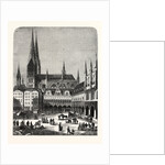 Germany: A Scene in the Marketplace at Lubeck by Anonymous