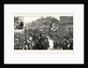 Belgium: The Jubilee of Independence, King Leopold Responding to Addresses and Reviewing the Historical Cavalcade, Brussels by Anonymous