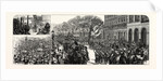 Belgium: The Jubilee of Independence, King Leopold Responding to Addresses and Reviewing the Historical Cavalcade, Brussels by Anonymous