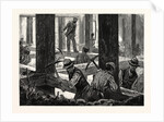 New Jersey: The Late Hudson River Tunnel Disaster at Jersey City, Searching for the Bodies of the Victims by Anonymous