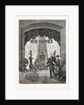 California: Visit of President Hayes and Party to San Francisco, the Floral Decorations of the President's Parlor in the Palace Hotel by Anonymous