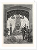 California: Visit of President Hayes and Party to San Francisco, the Floral Decorations of the President's Parlor in the Palace Hotel by Anonymous