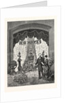 California: Visit of President Hayes and Party to San Francisco, the Floral Decorations of the President's Parlor in the Palace Hotel by Anonymous