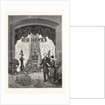 California: Visit of President Hayes and Party to San Francisco, the Floral Decorations of the President's Parlor in the Palace Hotel by Anonymous